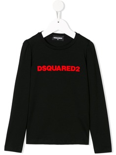 Dsquared2 Kids футболка с принтом логотипа