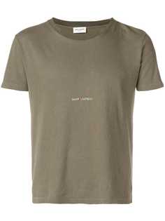 Saint Laurent logo print T-shirt