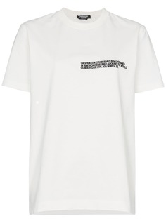 Calvin Klein 205W39nyc футболка с вышивкой