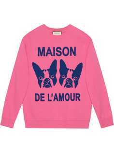 Gucci толстовка Maison de lAmour с принтом Боско и Орсо