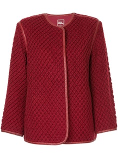 Issey Miyake Pre-Owned текстурная куртка