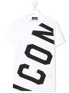Dsquared2 Kids футболка с принтом Icon