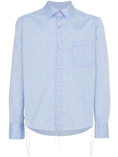 Sulvam рубашка Highlight с узором