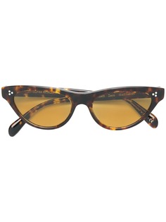 Oliver Peoples солнцезащитные очки Zasia в оправе кошачий глаз