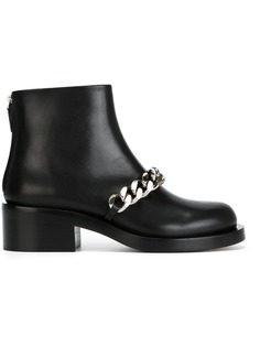 Givenchy сапоги с цепочной отделкой