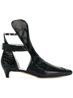 Givenchy ботильоны с прорезями