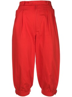 Yves Saint Laurent Pre-Owned укороченные брюки