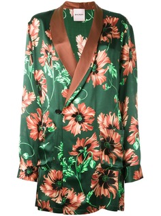 Palm Angels блейзер с цветочным узором