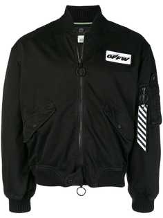 Off-White куртка-бомбер