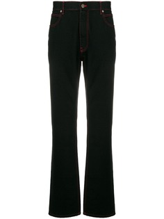 Calvin Klein 205W39nyc расклешенные джинсы с декоративной строчкой
