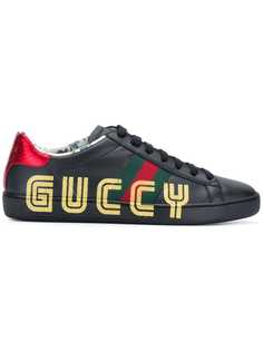 Gucci кроссовки с логотипом Guccy