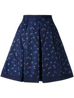 Moncler юбка с цветочным принтом