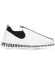 Miu Miu кроссовки модели слип-он