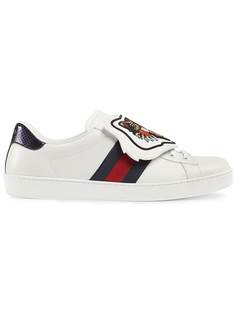 Gucci кроссовки Ace со съемным декором