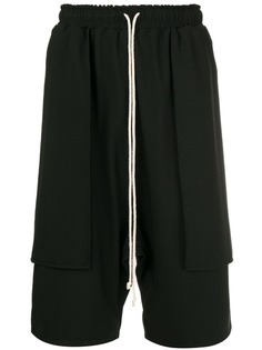 Alchemy drop crotch track shorts
