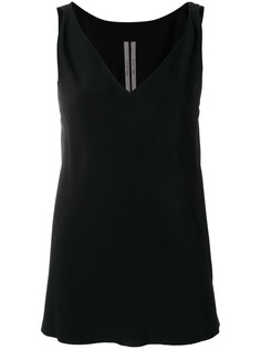 Rick Owens блузка с V-образным вырезом