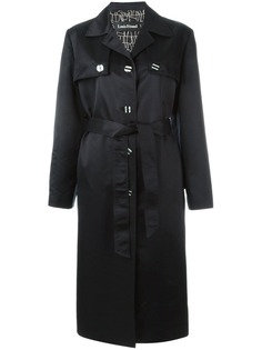 Louis Feraud Pre-Owned удлиненный тренч