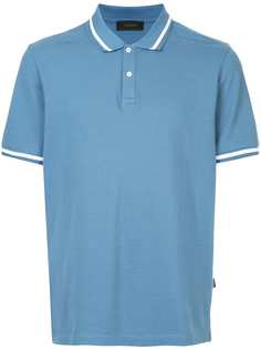 Durban рубашка-поло с контрастными полосками