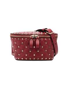 Valentino Garavani маленькая поясная сумка с отделкой Rockstud