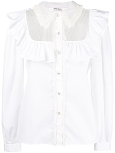 Miu Miu ruffled blouse