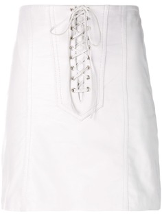Manokhi мини-юбка со шнуровкой