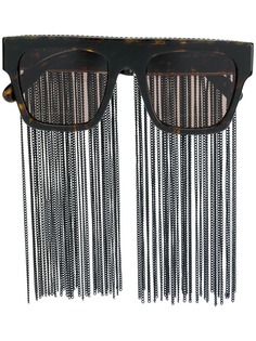 Stella McCartney Eyewear солнцезащитные очки с бахромой