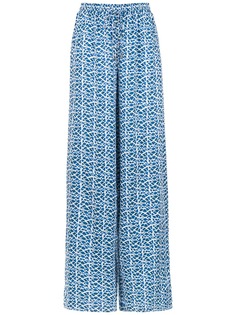 Tufi Duek wide leg printed trousers
