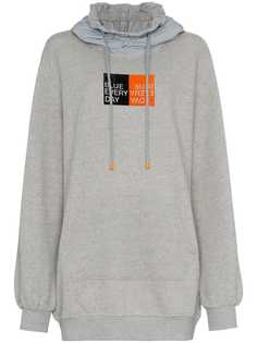 SJYP худи с принтом