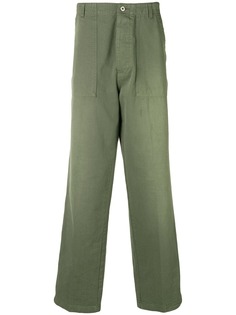 Loewe брюки чинос прямого кроя
