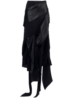 Christian Lacroix Pre-Owned юбка миди драпированная