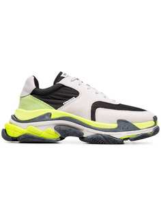 Balenciaga флуоресцентные кроссовки Triple S