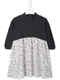 Fith panelled mid-length dress