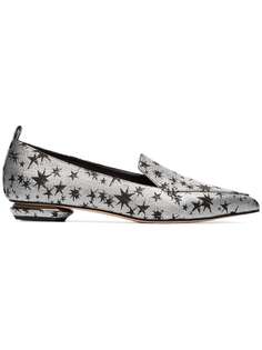 Nicholas Kirkwood лоферы с принтом