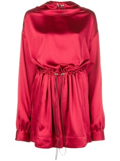 Rouge Margaux платье с капюшоном и шнурком