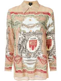 Jean Paul Gaultier Pre-Owned рубашка с длинным рукавом с принтом