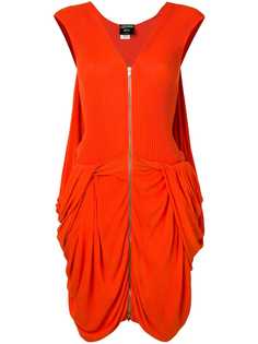 Jean Paul Gaultier Pre-Owned драпированное платье без рукавов