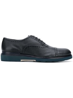 Giorgio Armani contrast sole brogues