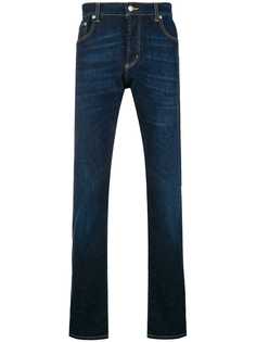 Alexander McQueen прямые джинсы