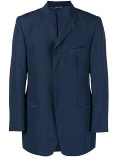 Versace Pre-Owned классический пиджак прямого кроя