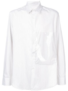 Raf Simons рубашка с большим карманом