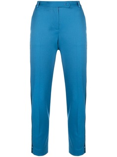 Styland tapered side stripe trousers