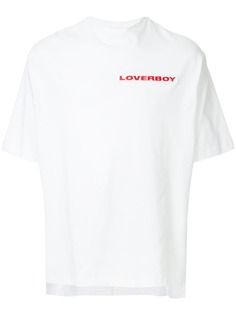 Charles Jeffrey Loverboy футболка с вышитым логотипом