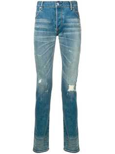 Balmain джинсы "скинни" с эффектом потертости