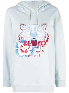 Kenzo толстовка с вышитым тигром