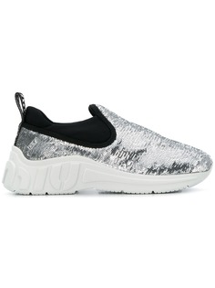 Miu Miu slip-on sequin sneakers