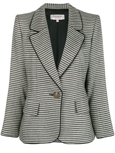 Yves Saint Laurent Pre-Owned пиджак в полоску