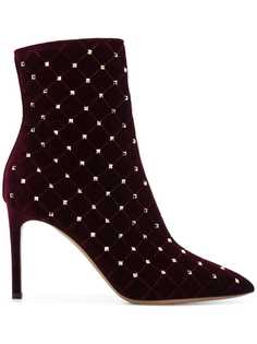 Valentino ботильоны Valentino Garavani Rockstud с шипами