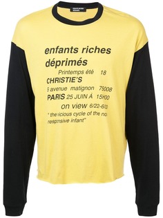 Enfants Riches Déprimés футболка с длинными рукавами с принтом Vicious Cycle
