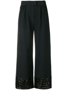Gianluca Capannolo sequins embellished flared trousers