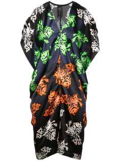 Zero + Maria Cornejo платье с принтом и V-образным вырезом